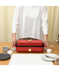 PRISMATE/プリズメイト PRISMATE PRISMATE プリズメイト スリム ホットプレート たこ焼き 焼肉 鍋 電気調理器 一人用 3種類プレート 温度調節 キッチ/504036606