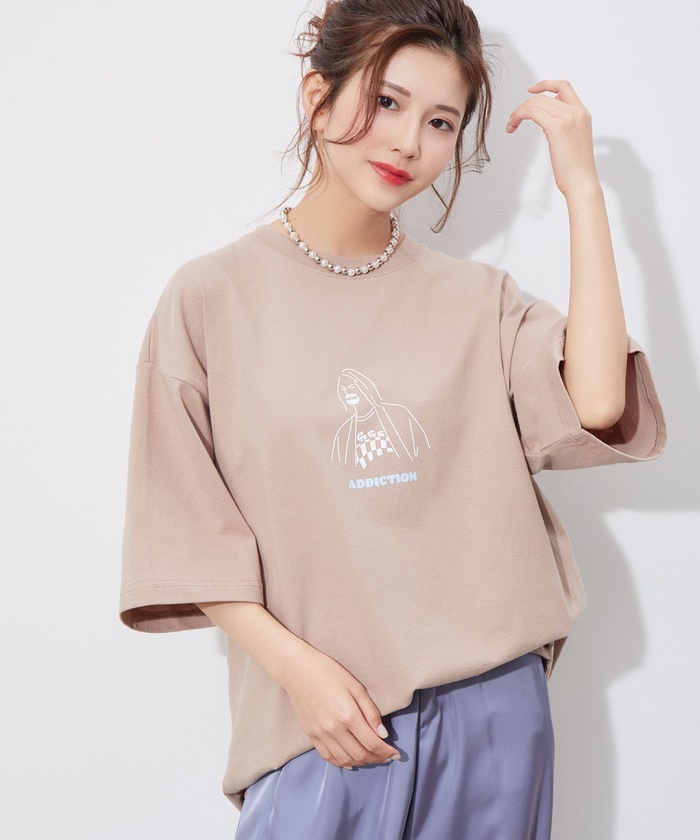 セール】Naoki YoshimuraプリントTシャツ(504046304) | ジュン