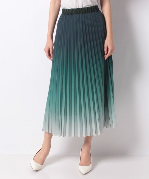 セール 50 Off グラデーションプリーツスカート パハリート Pajarito D Fashion
