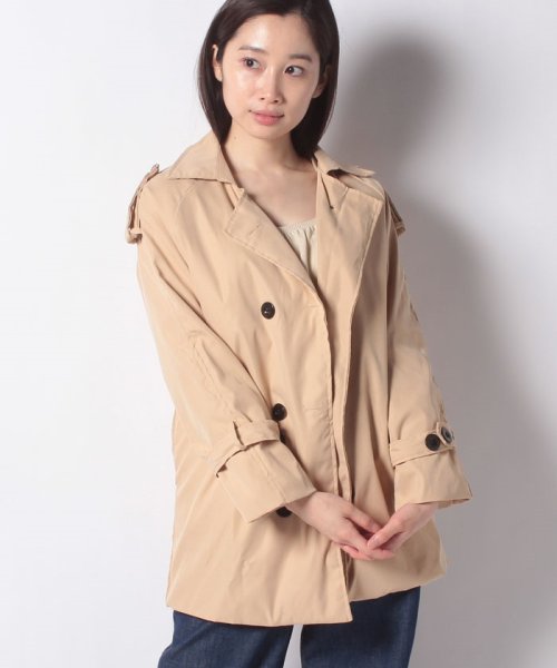 クーポン セール10 Off ハーフトレンチコート スタイルブロック レディース Styleblock D Fashion