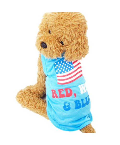セール10 Off 犬 服 犬服 犬の服 タンクトップ Usa 星条旗 ドッグウェア 春 夏 春夏 毛抜け防止 毛落ち防止 おしゃれ 可愛い 女の子 男の子 トイプードル チワワ はっぴーdog Happy Dog D Fashion