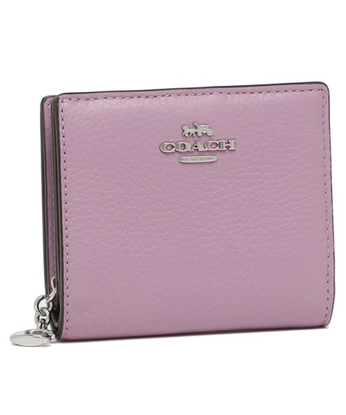 コーチ アウトレット 二つ折り財布 ミニ財布 パープル レディース Coach C2862 Svscv コーチ Coach D Fashion
