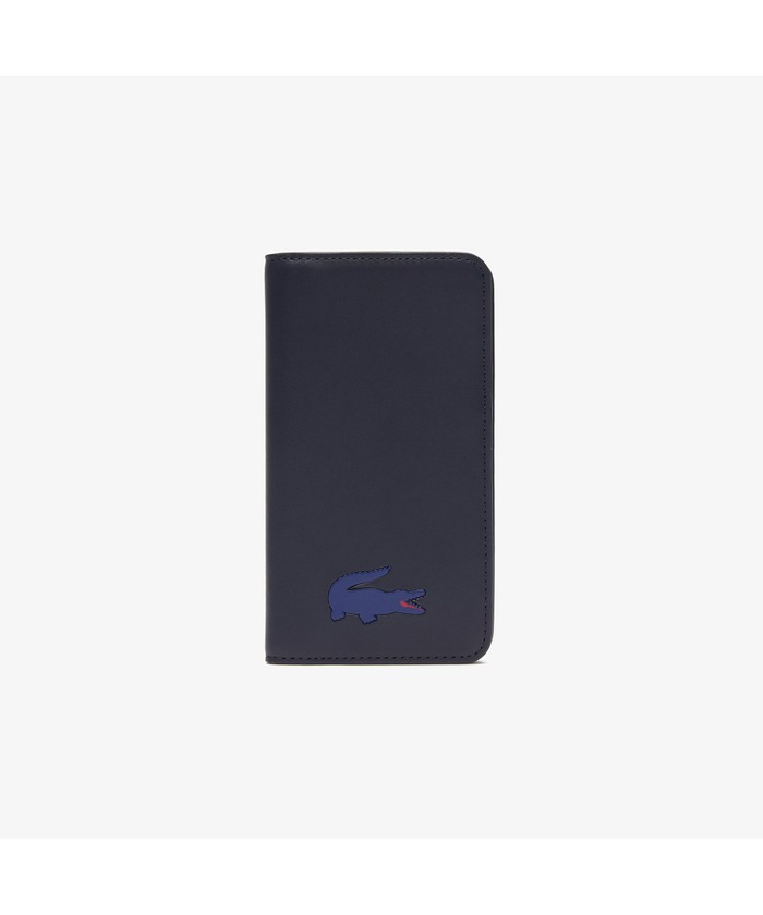 LACOSTE◇ラコステ◇iPhone 14 Plus ケース PETIT PIQUE ロゴ