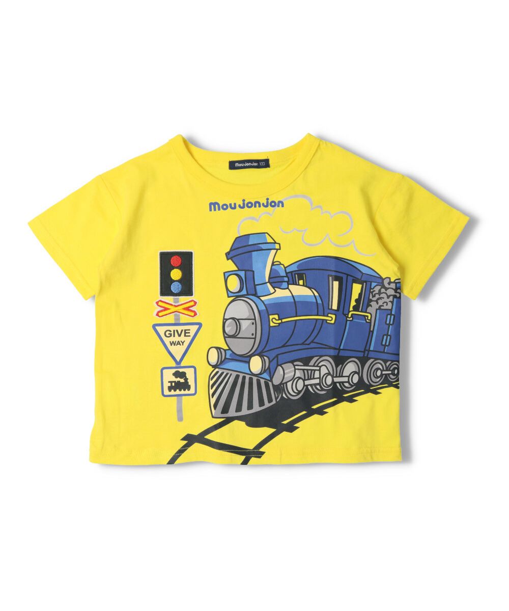 セール】【子供服】 moujonjon (ムージョンジョン) 機関車・電車