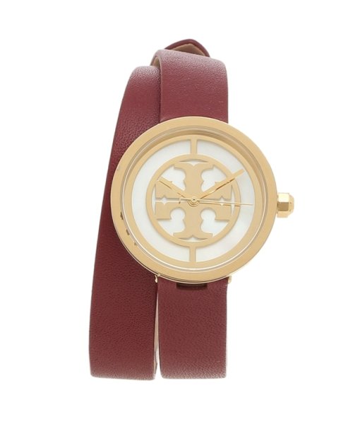 セール5 Off トリーバーチ アウトレット 時計 レディース ルヴァ28mm クォーツ ホワイト レッド Tory Burch Tbw4031 トリーバーチ Tory Burch D Fashion