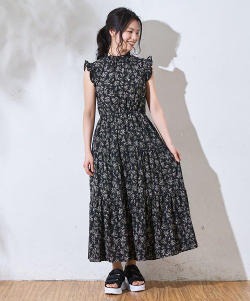 セール 80 Off 花柄ノースリーブ袖フリルワンピース オリーブデオリーブ Olive Des Olive D Fashion セール 80 Off 花柄ノースリーブ袖フリルワンピース オリーブデオリーブ Olive Des Olive D Fashion