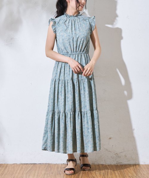 セール 80 Off 花柄ノースリーブ袖フリルワンピース オリーブデオリーブ Olive Des Olive D Fashion セール 80 Off 花柄ノースリーブ袖フリルワンピース オリーブデオリーブ Olive Des Olive D Fashion