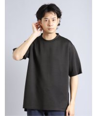 m.f.editorial/ダブルフェイスボーダー クルーネック半袖Tシャツ/504051380