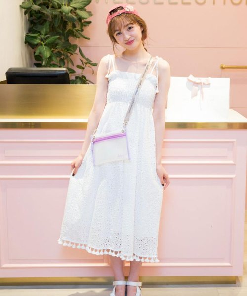 セール 60 Off seilaコラボ レースタッセルワンピース ウィルセレクション Willselection D Fashion セール 60 Off seilaコラボ レースタッセルワンピース ウィルセレクション Willselection D Fashion