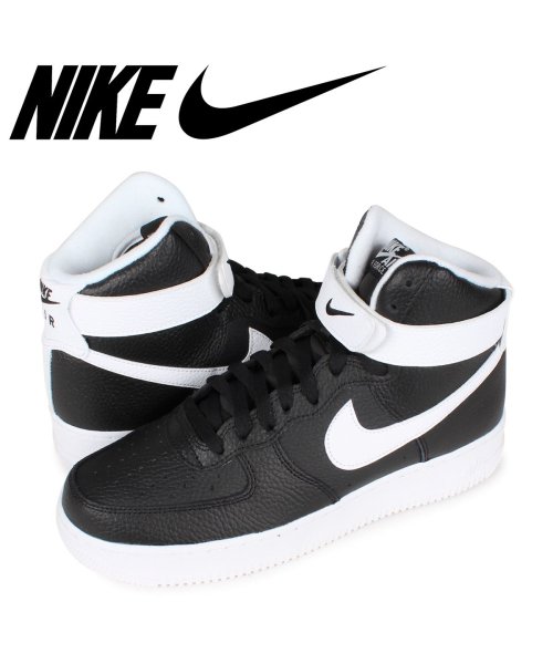 Nike Air Force 1 High ナイキ エアフォース1 ハイ スニーカー メンズ ブラック 黒 Ct2303 002 ナイキ Nike D Fashion Nike Air Force 1 High ナイキ エアフォース1 ハイ スニーカー メンズ ブラック 黒 Ct2303 002 ナイキ Nike D Fashion