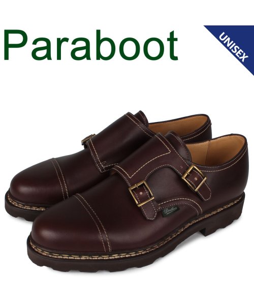 パラブーツ Paraboot ウィリアム 靴 シューズ ダブルモンクシューズ メンズ レディース William ブラウン パラブーツ Paraboot D Fashion