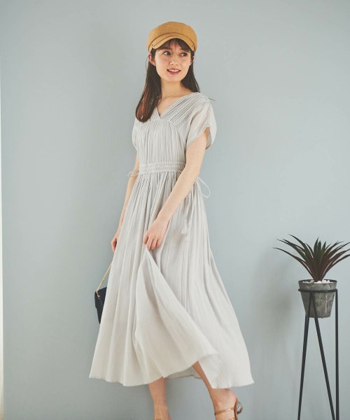 セール 70 Off コットンクレープ切替ワンピース トランテアン ソン ドゥ モード 31 Sons De Mode D Fashion