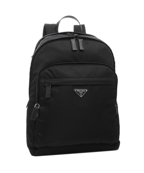 セール プラダ リュックサック バックパック テスート トライアングルロゴ ブラック メンズ Prada 2vz048 2dmg F0002 Ooo プラダ Prada D Fashion