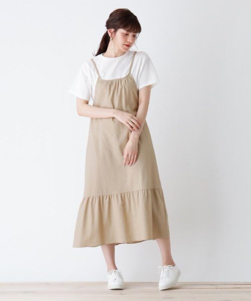 S L 麻調キャミワンピースセット シューラルー キューティーブロンド Shoo La Rue Cutie Blonde D Fashion