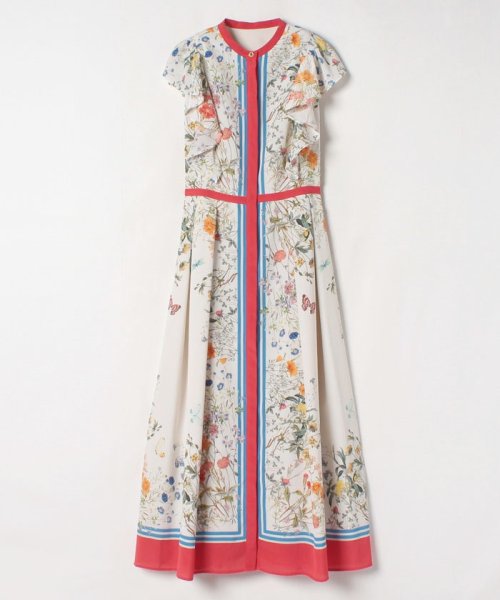 Loulou Willoughby トリコロールスカーフワンピース アルアバイル Allureville D Fashion Loulou Willoughby トリコロールスカーフワンピース アルアバイル Allureville D Fashion