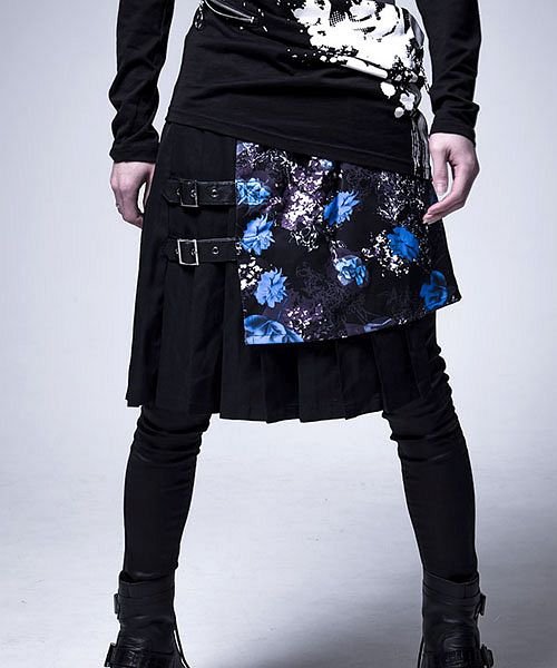 Civarize プリーツレイヤースカート ヴィジュアル系 ビジュアル系 V系 メンズ ファッション レディース モード系 ボトムス シヴァーライズ Civarize D Fashion