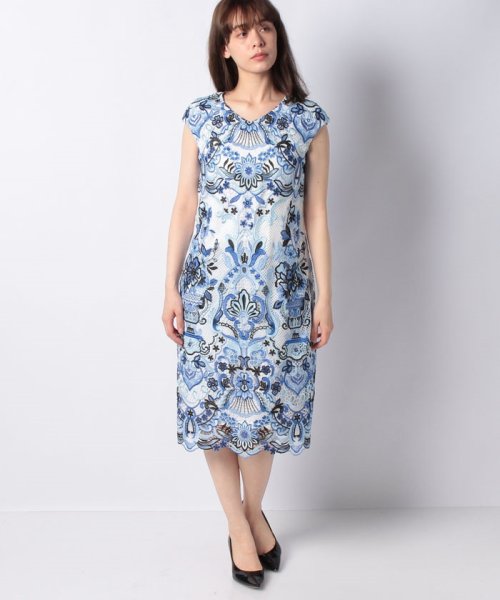 セール ブルーレースワンピース Regence Regence D Fashion