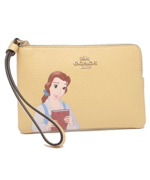 コーチ アウトレット リストレット ポーチ ディズニー コラボ 美女と野獣 イエロー レディース Coach C3363 Ims7d コーチ Coach D Fashion コーチ アウトレット リストレット ポーチ ディズニー コラボ 美女と野獣 イエロー レディース Coach C3363 Ims7d コーチ Coach D Fashion