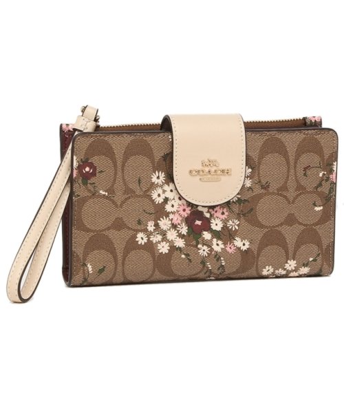 クーポン コーチ アウトレット 長財布 Signature 花柄 ベージュ ピンク レディース Coach C3722 Ime7v コーチ Coach D Fashion クーポン コーチ アウトレット 長財布 Signature 花柄 ベージュ ピンク レディース Coach C3722 Ime7v コーチ Coach D Fashion