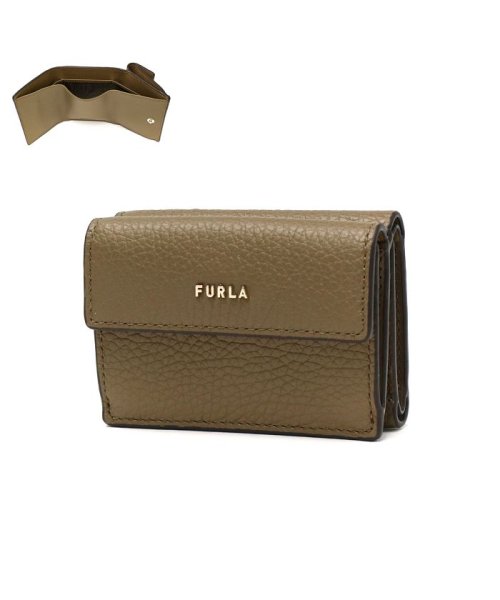 フルラ 三つ折り財布 Furla 財布 三つ折り Babylon バビロン コンパクト財布 ミニ財布 小さい財布 革 小銭入れ付き シンプル ブランド フルラ Furla D Fashion