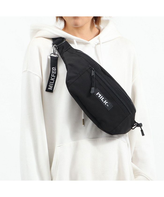 ミルクフェド ウエストバッグ MILKFED. バッグ BASIC FANNYPACK ボディ