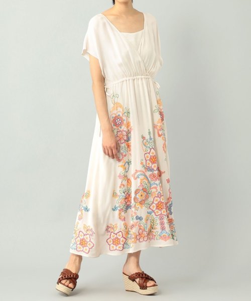 セール カシュクール刺繍ワンピース グレースコンチネンタル Grace Continental D Fashion