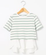 ホワイト×ミントボーダー系