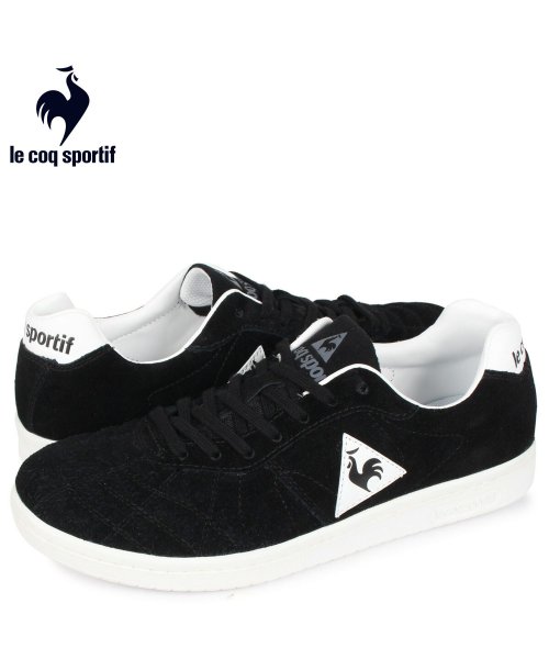 ルコック スポルティフ Le Coq Sportif スニーカー メンズ プリューム 2 Plume 2 ブラック 黒 Ql1pjcbk ルコックスポルティフ Lecoqsportif D Fashion