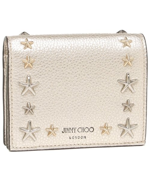 セール ジミーチュウ 二つ折り財布 ハンヌ ミニ財布 ゴールド レディース Jimmy Choo Hanneuur ジミーチュウ Jimmy Choo D Fashion セール ジミーチュウ 二つ折り財布 ハンヌ ミニ財布 ゴールド レディース Jimmy Choo Hanneuur ジミーチュウ Jimmy Choo D Fashion