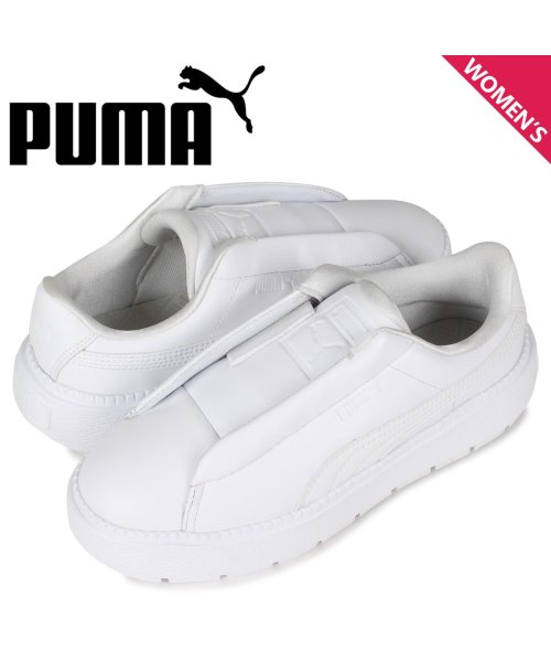 プーマ Puma バスケット プラットフォーム トレース ライト スリップオン スニーカー スリッポン レディース 厚底 Basket Platform Tra プーマ Puma D Fashion プーマ Puma バスケット プラットフォーム トレース ライト スリップオン スニーカー スリッポン レディース 厚底 Basket Platform Tra プーマ Puma D Fashion