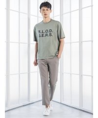 m.f.editorial/綿天竺プリント クルーネック半袖BIGTシャツ/504058583