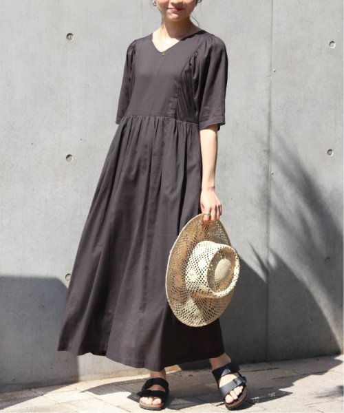 セール Off ギャザースリーブリラックスワンピース スローブ イエナ Slobe Iena D Fashion セール Off ギャザースリーブリラックスワンピース スローブ イエナ Slobe Iena D Fashion