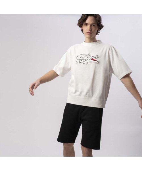 セール40 Off ビッグクロック半袖スウェット ラコステ メンズ Lacoste Mens D Fashion セール40 Off ビッグクロック半袖スウェット ラコステ メンズ Lacoste Mens D Fashion