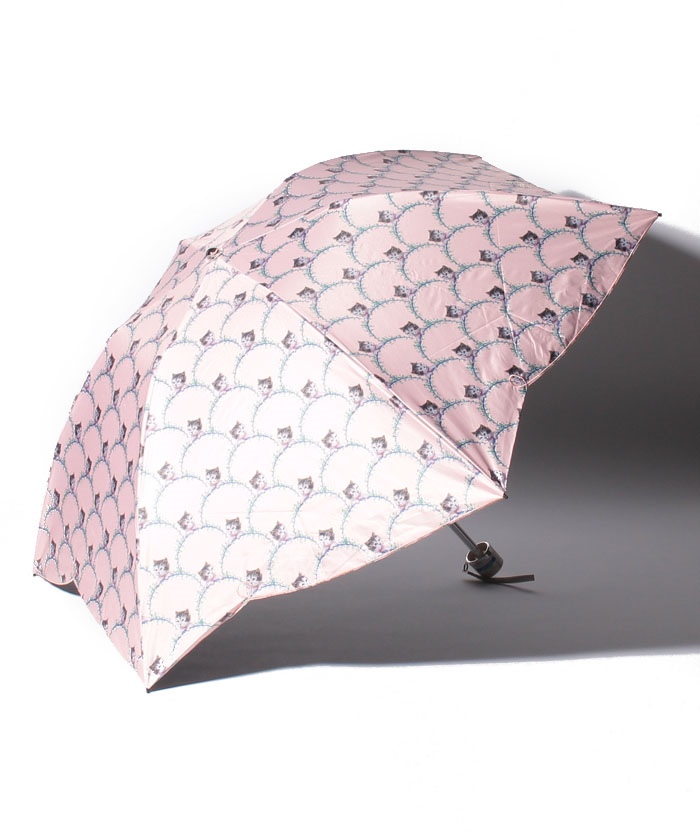 【美品】アンキャシェット　折りたたみ傘 Encachette/アンキャシェット/日傘（折りたたみ） - 北欧