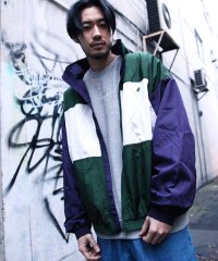 ZIP FIVE/【kgsa－zi1822】ZIP FIVE×KANGOL　切替ナイロンジャケット/504041373