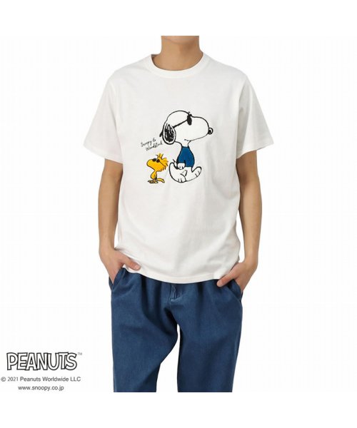 クーポン Peanuts スヌーピー サガラ刺繍tシャツ マックハウス メンズ Mac House Men D Fashion クーポン Peanuts スヌーピー サガラ刺繍tシャツ マックハウス メンズ Mac House Men D Fashion