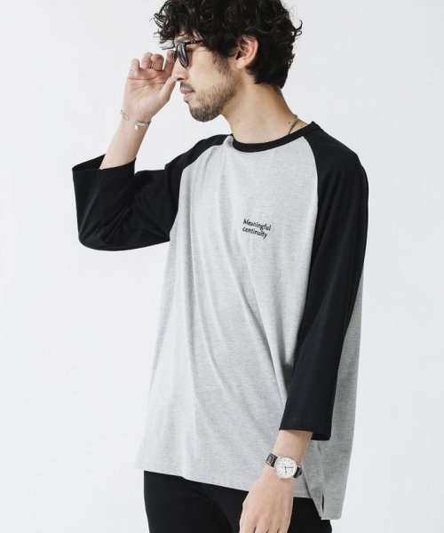 クーポン セール60 Off Mc Pure Waste ラグランカットソー ナノ ユニバース Nano Universe D Fashion