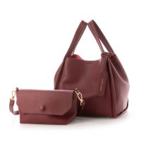 cache cache/＜ロングセラー＞カシュカシュ cache cache ミニショルダー付きソフトレザー調ミニトートバッグ/503927893