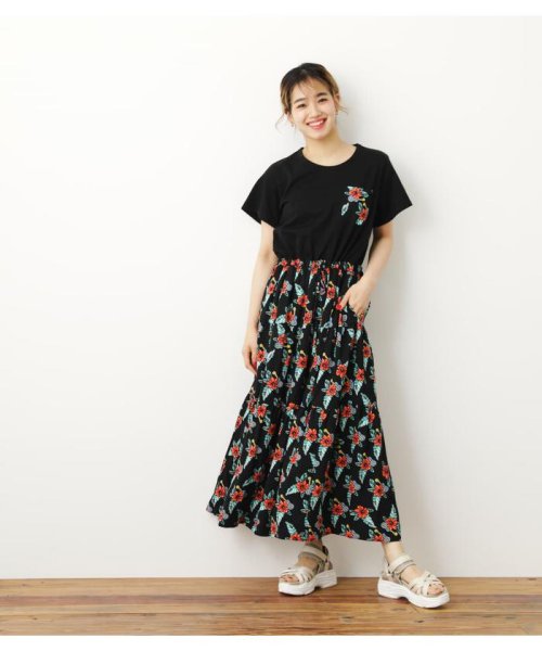 セール Off Web限定 アロハドッキングワンピース 21 ロデオクラウンズワイドボウル Rodeo Crowns Wide Bowl D Fashion