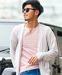 VICCI/ビッチ VICCI VICCI カラバリサマーニット長袖カーディガン 薄手 サマーニット ユニセックス 男女兼用 サーフ 海 コンパクト 軽量 【C】/500839844