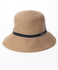 FURLA/フルラ FURLA 天然ハット ペーパーブレード ロゴ刺繍リボン レディース UV ウォッシャブル 帽子 /504063382