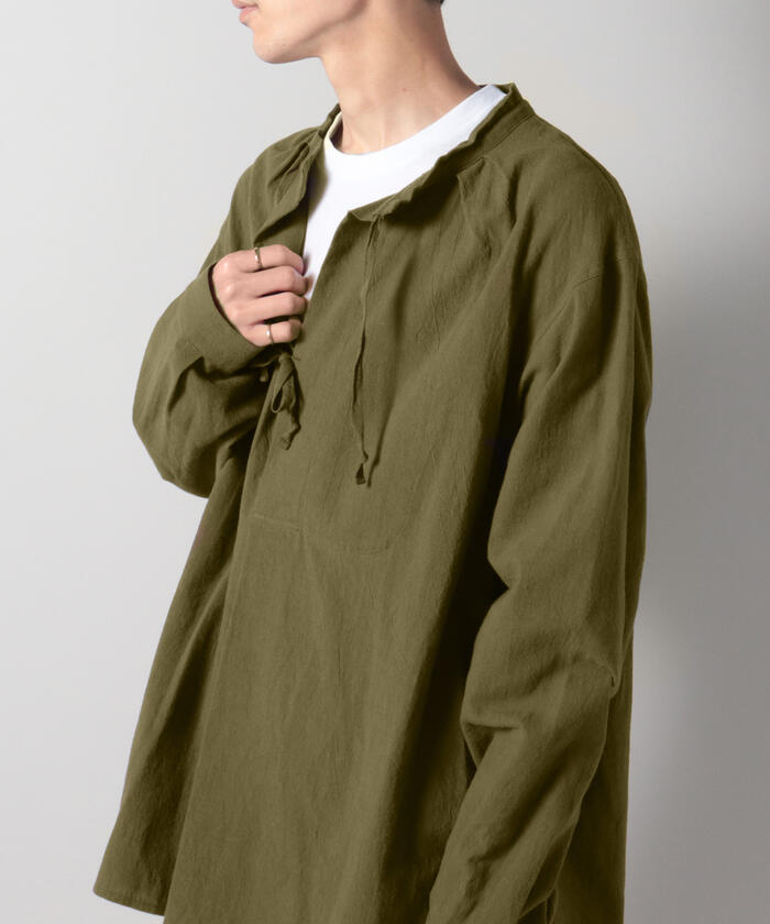 confect マウンテンスモックシャツ 岩田(IWATA) | コーディネート｜nest Robe / CONFECT ONLINE SHOP