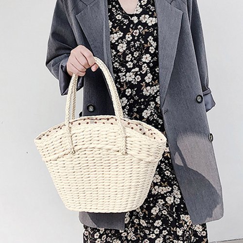 セール Off かごバッグ トートバッグ 手提げ 可愛い ミニミニストア Miniministore D Fashion