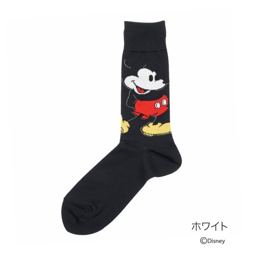 福助 公式 メンズ Disney ディズニー スタンディングミッキーマウス クルー丈 ソックス ディズニー Disney D Fashion 福助 公式 メンズ Disney ディズニー スタンディングミッキーマウス クルー丈 ソックス ディズニー Disney D Fashion