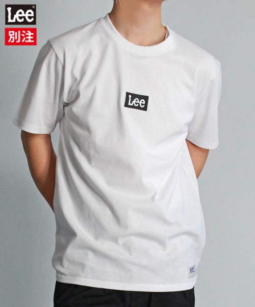 セール30%OFF】【別注】【LEE】 リー ミニロゴ プリント 半袖 Tシャツ 