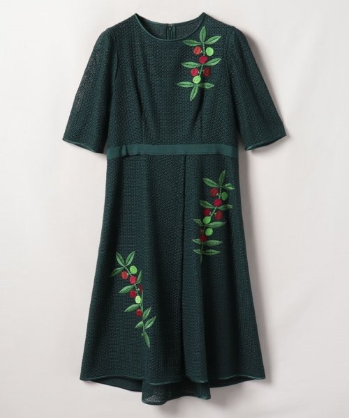 セール 60 Off ボタニカル刺繍ワンピース ランバンコレクション レディス Lanvin Collection D Fashion