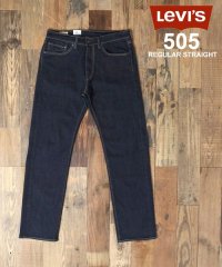 marukawa shonan/【Levi's/リーバイス】 505 レギュラーストレート L32 ワンウォッシュ ストレッチ/00505－1554 メンズ デニムパンツ ジーンズ ジーパン/504028962