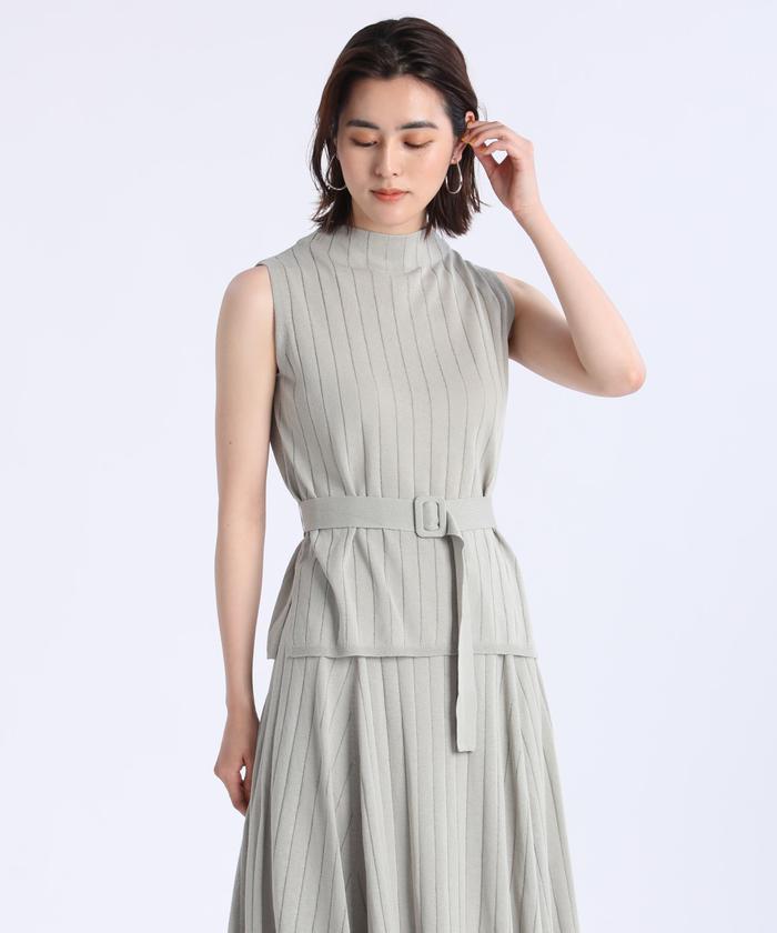 Maglie par ef-de - マーリエ　ニット　7 Maglie par ef－de》マルチカラーニットワンピース