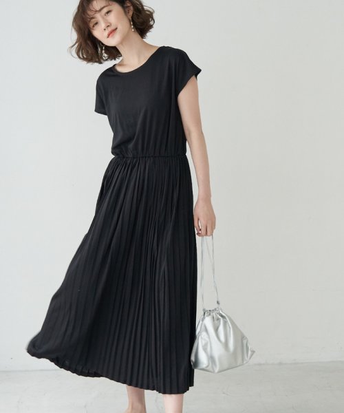 Web限定 カットプリーツワンピース ロペピクニック Rope Picnic D Fashion
