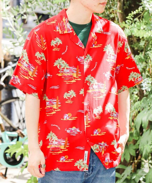 Web 一部店舗限定 Carhartt Carhartt Beach Shirt センスオブプレイス バイ アーバンリサーチ Sense Of Place By Urban Research D Fashion